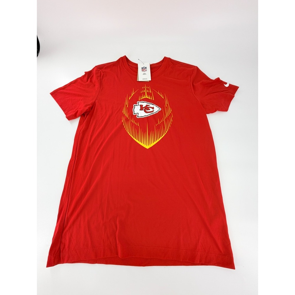 Nike Kansas City Chiefs Legend Icon University Red Shirt Men’s Medium M NWT